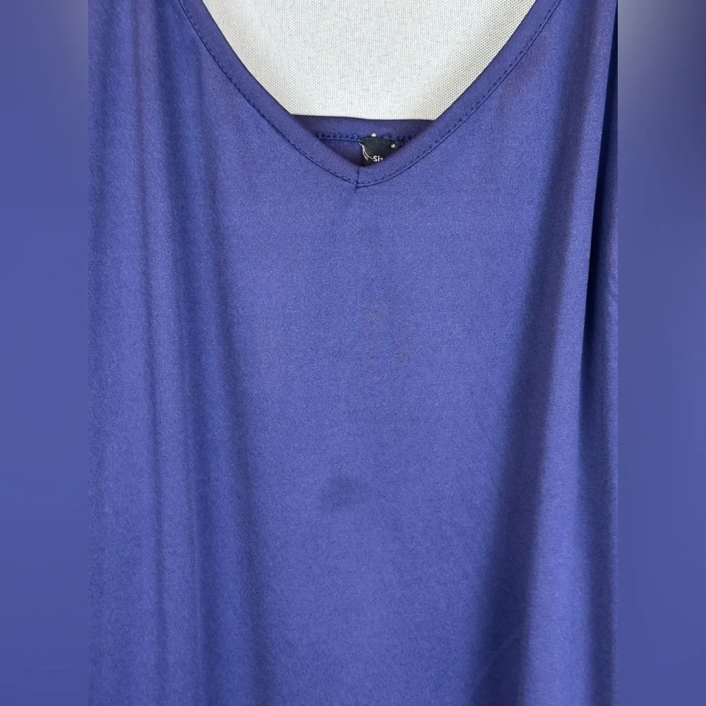 Boston Proper Tiered Sleeveless Shift Dress- Size Small - Picture 8 of 16